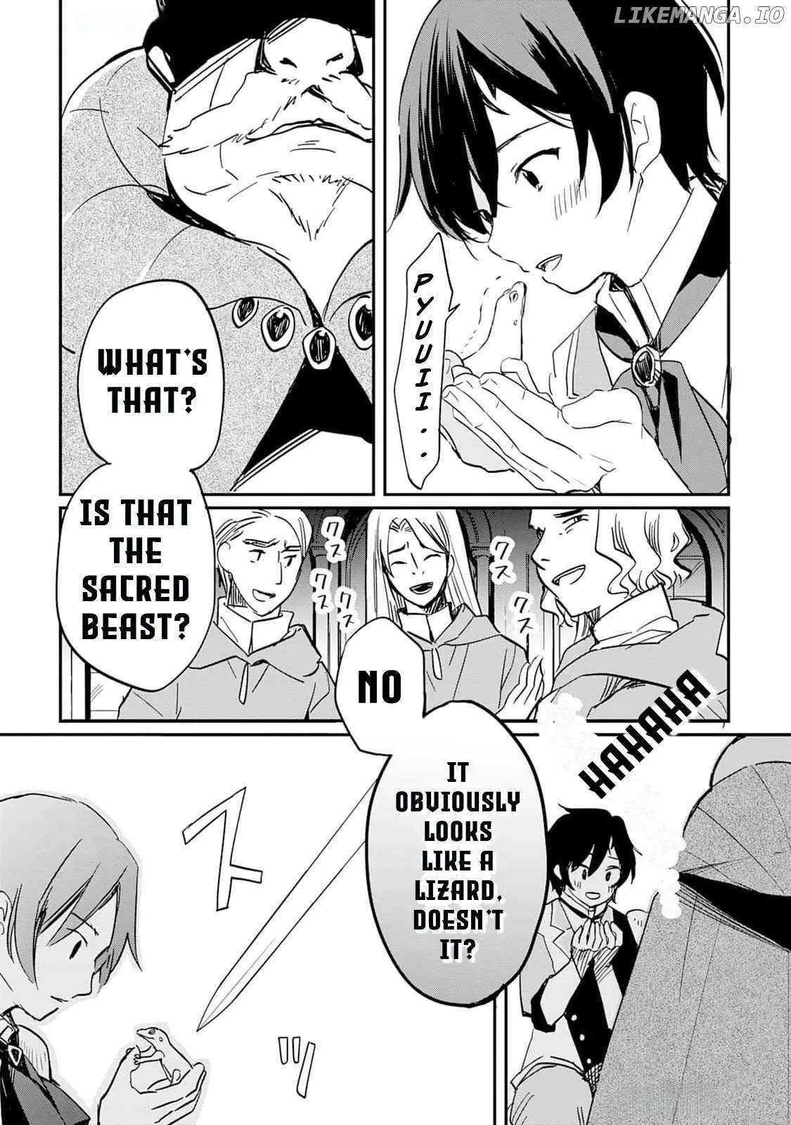 The Sacred Beast Tamer Who Summoned a Lizard (Actually a Divine Dragon) Chapter 1 — Page 30