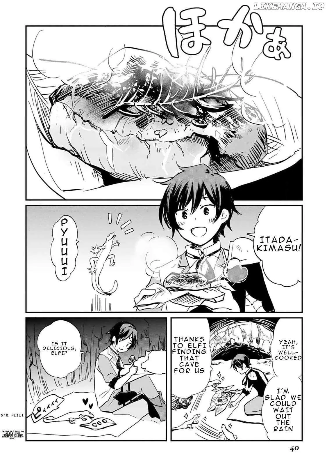 The Sacred Beast Tamer Who Summoned a Lizard (Actually a Divine Dragon) Chapter 1 — Page 43