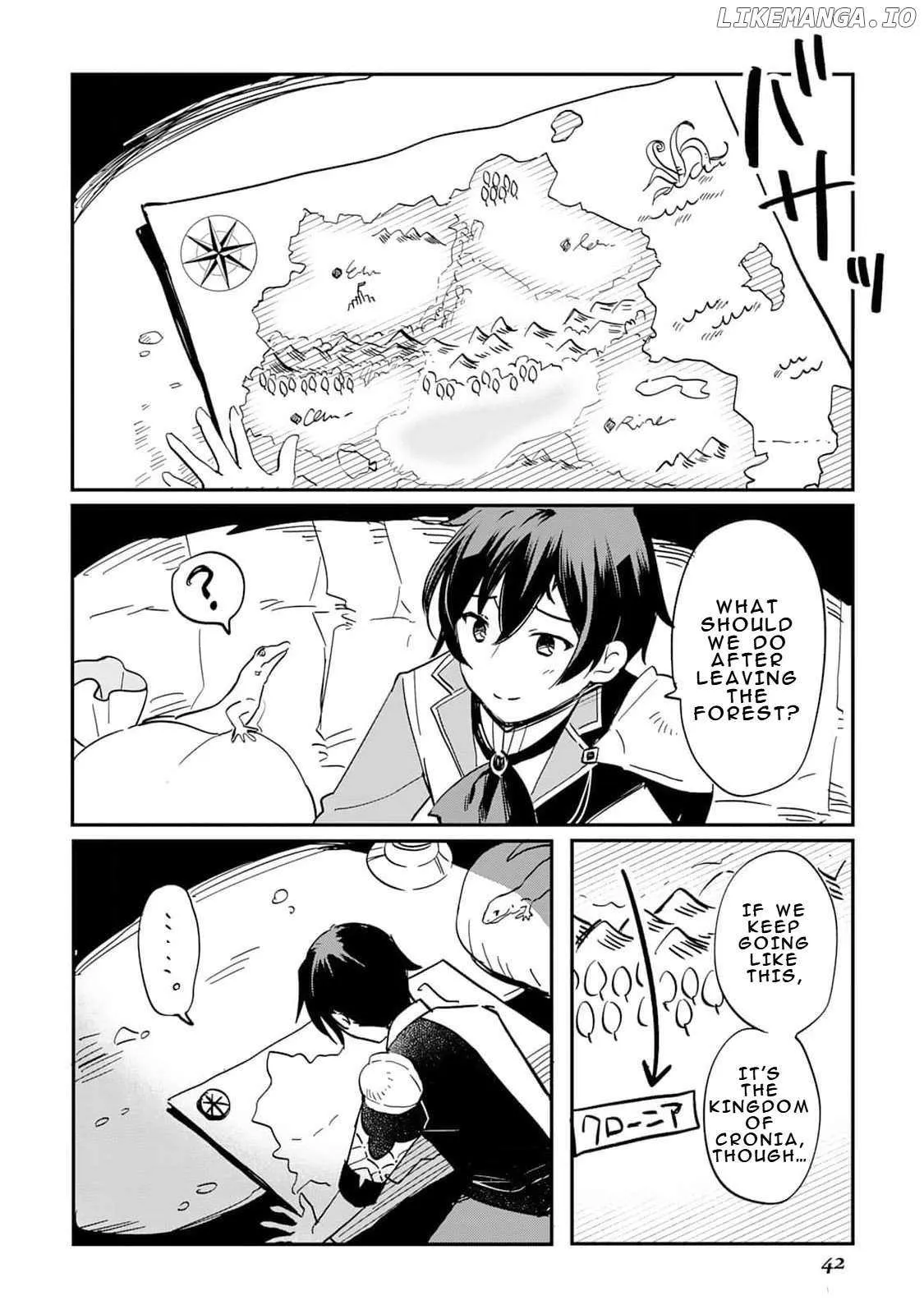 The Sacred Beast Tamer Who Summoned a Lizard (Actually a Divine Dragon) Chapter 1 — Page 45