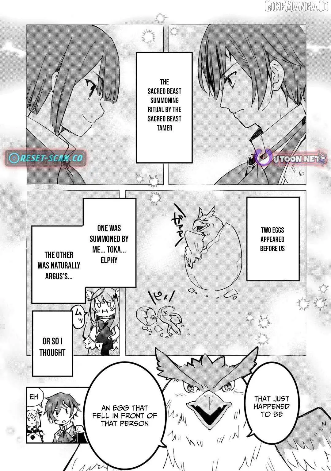 The Sacred Beast Tamer Who Summoned a Lizard (Actually a Divine Dragon) Chapter 15 — Page 17