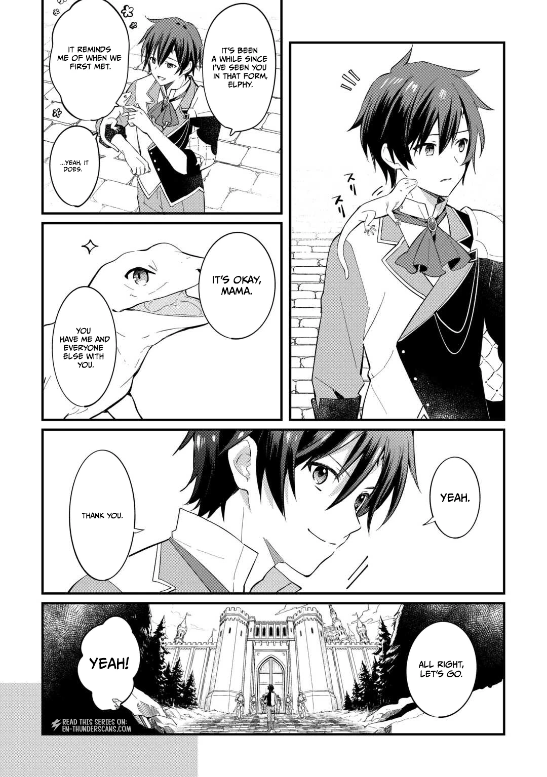 The Sacred Beast Tamer Who Summoned a Lizard (Actually a Divine Dragon) Chapter 26 — Page 3