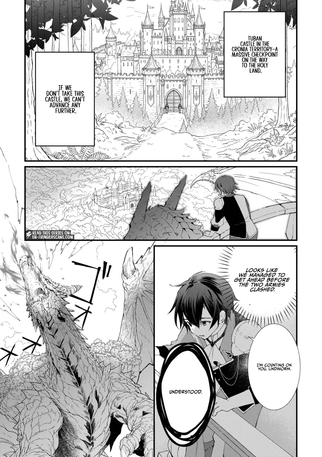 The Sacred Beast Tamer Who Summoned a Lizard (Actually a Divine Dragon) Chapter 28 — Page 3