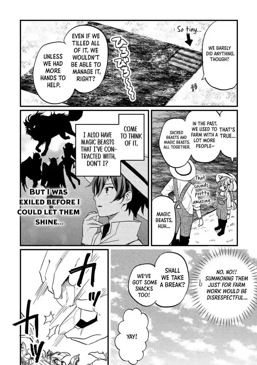 The Sacred Beast Tamer Who Summoned a Lizard (Actually a Divine Dragon) Chapter 6 — Page 5