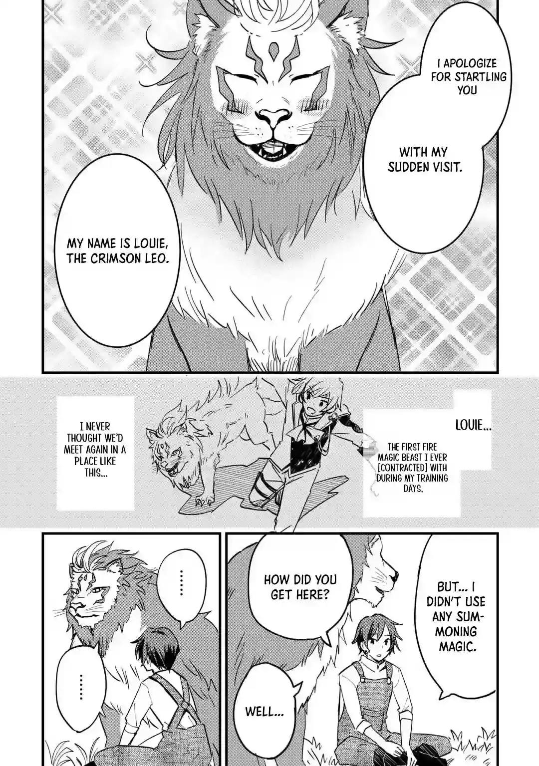 The Sacred Beast Tamer Who Summoned a Lizard (Actually a Divine Dragon) Chapter 6 — Page 9