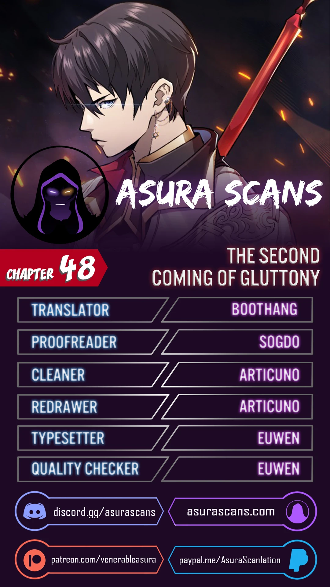 The Second Coming of Gluttony Chapter 48 — Page 1