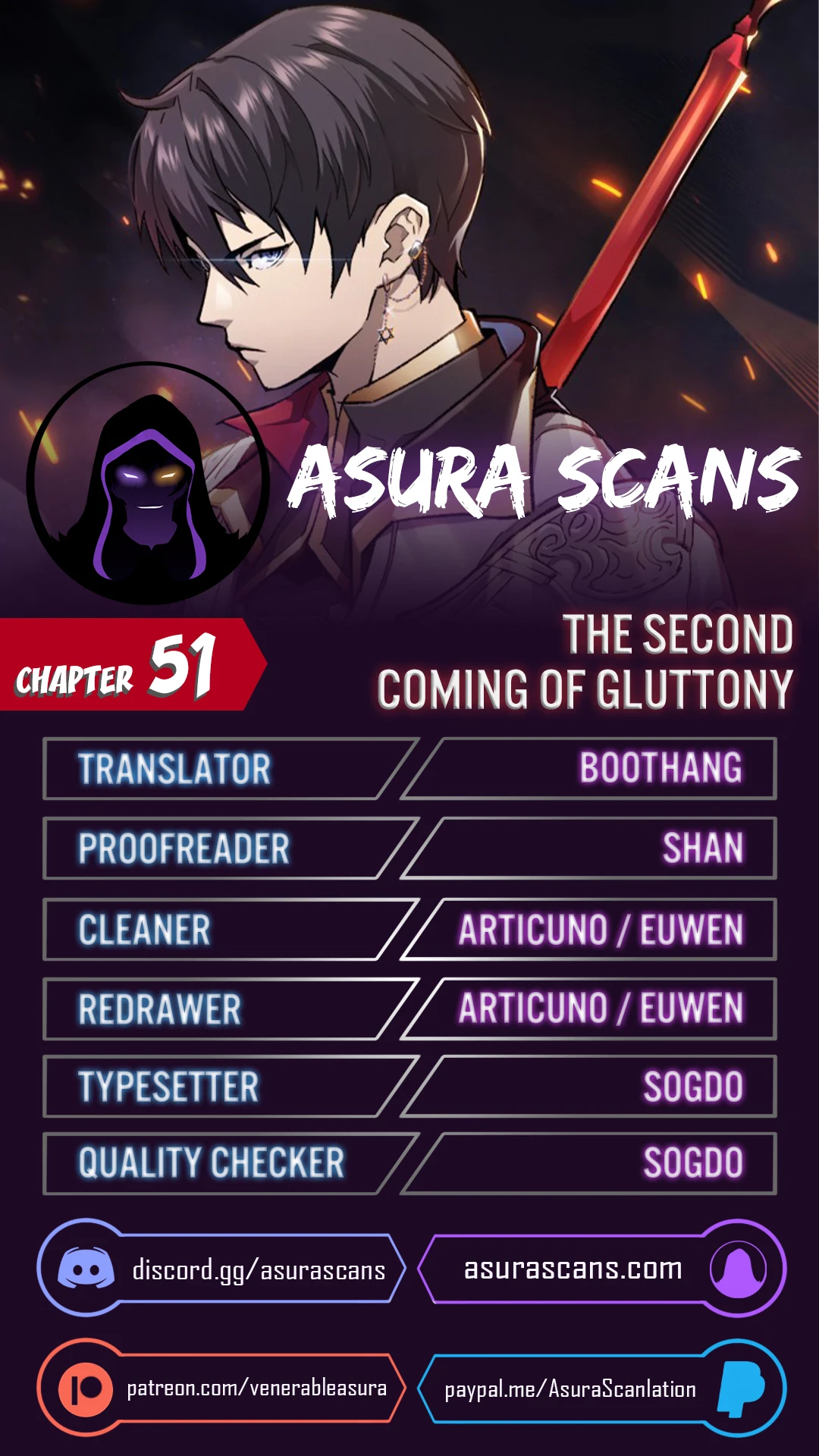 The Second Coming of Gluttony Chapter 51 — Page 1