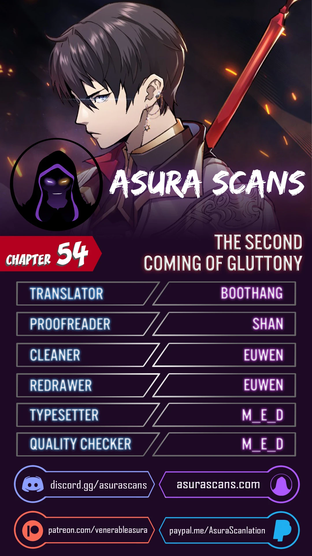 The Second Coming of Gluttony Chapter 54 — Page 1