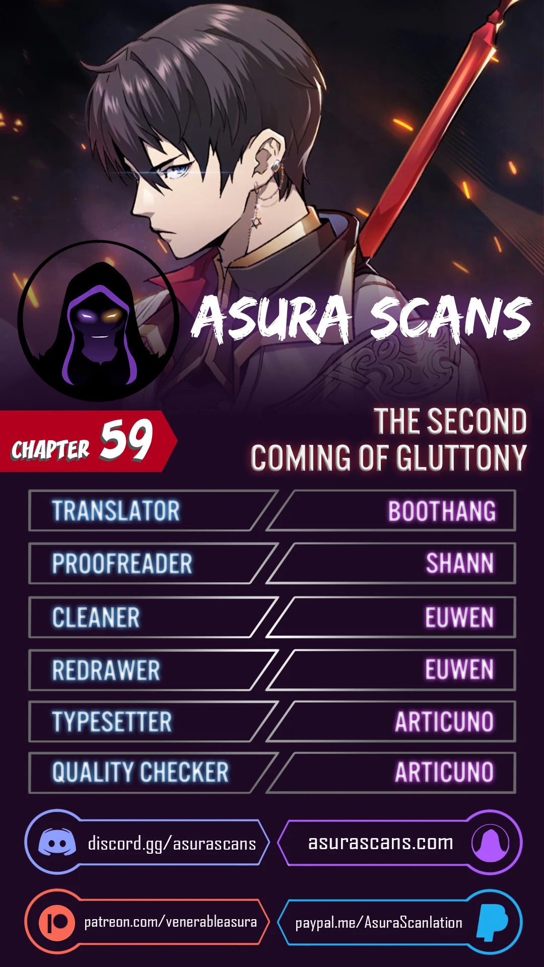 The Second Coming of Gluttony Chapter 59 — Page 1
