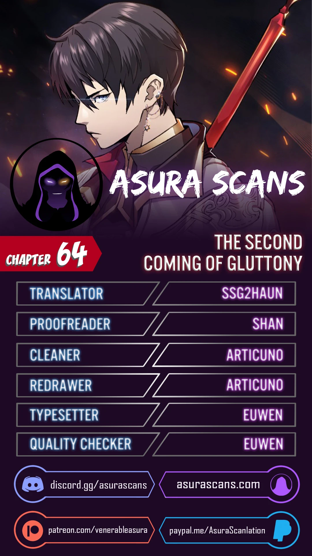 The Second Coming of Gluttony Chapter 64 — Page 1