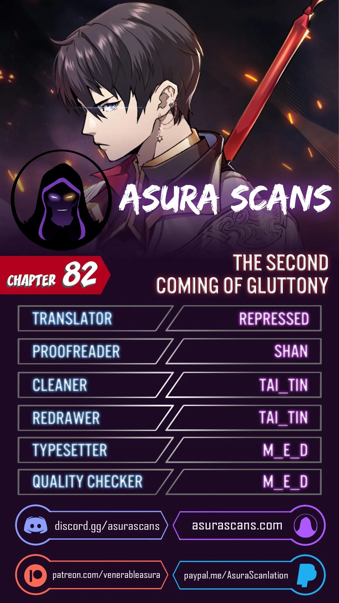 The Second Coming of Gluttony Chapter 82 — Page 1