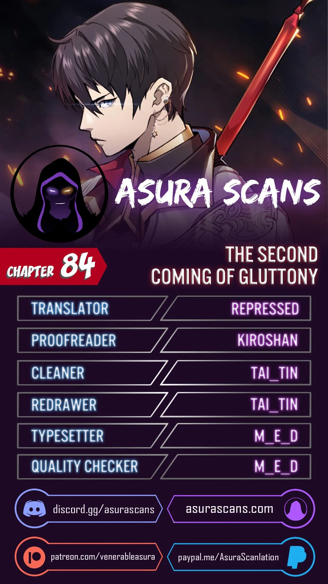 The Second Coming of Gluttony Chapter 84 — Page 1