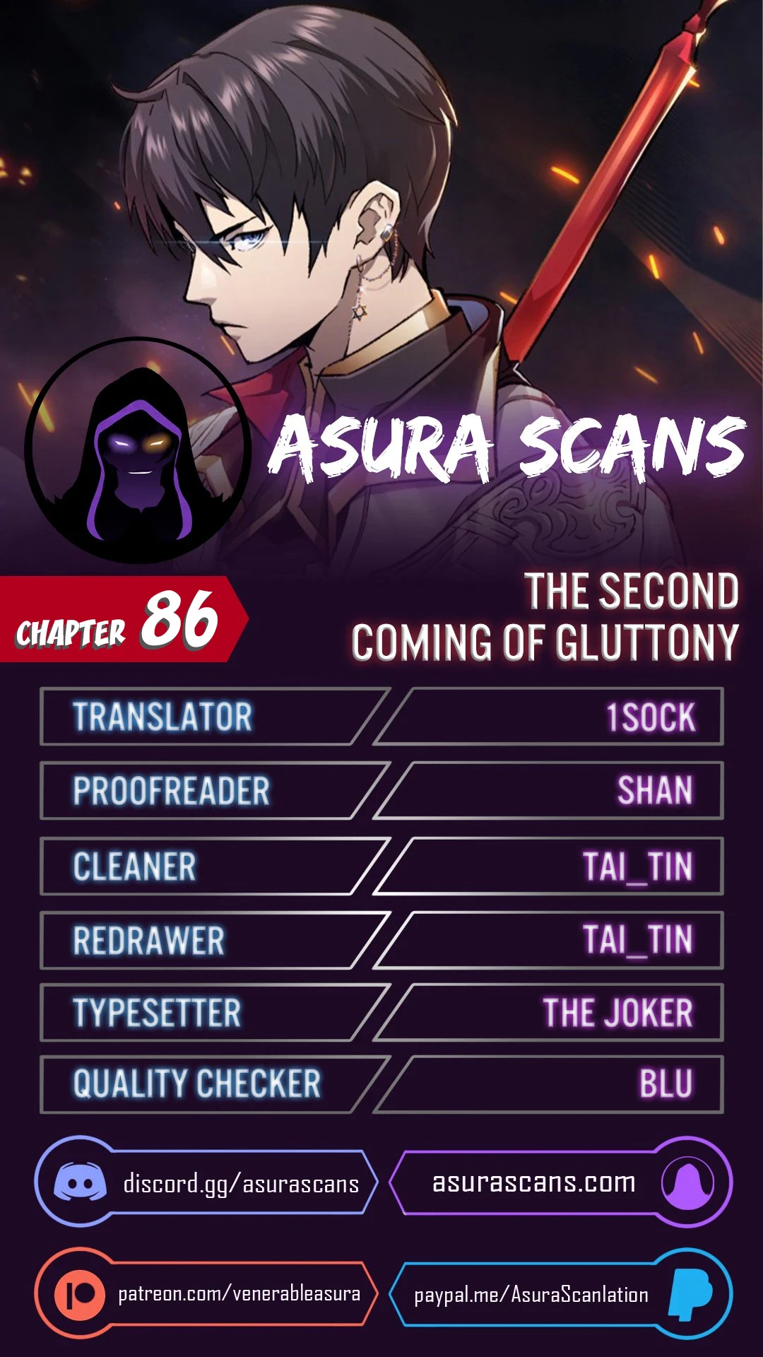 The Second Coming of Gluttony Chapter 86 — Page 1