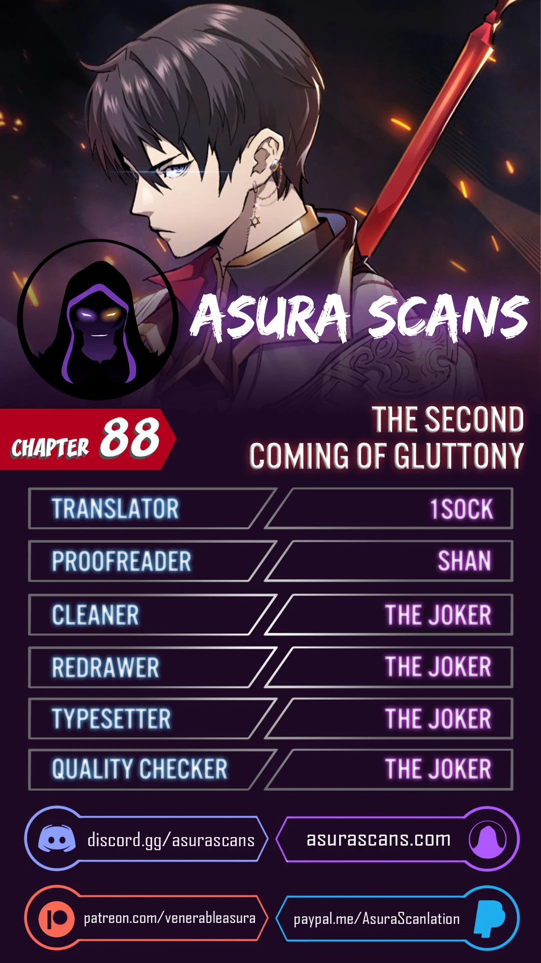 The Second Coming of Gluttony Chapter 88 — Page 1