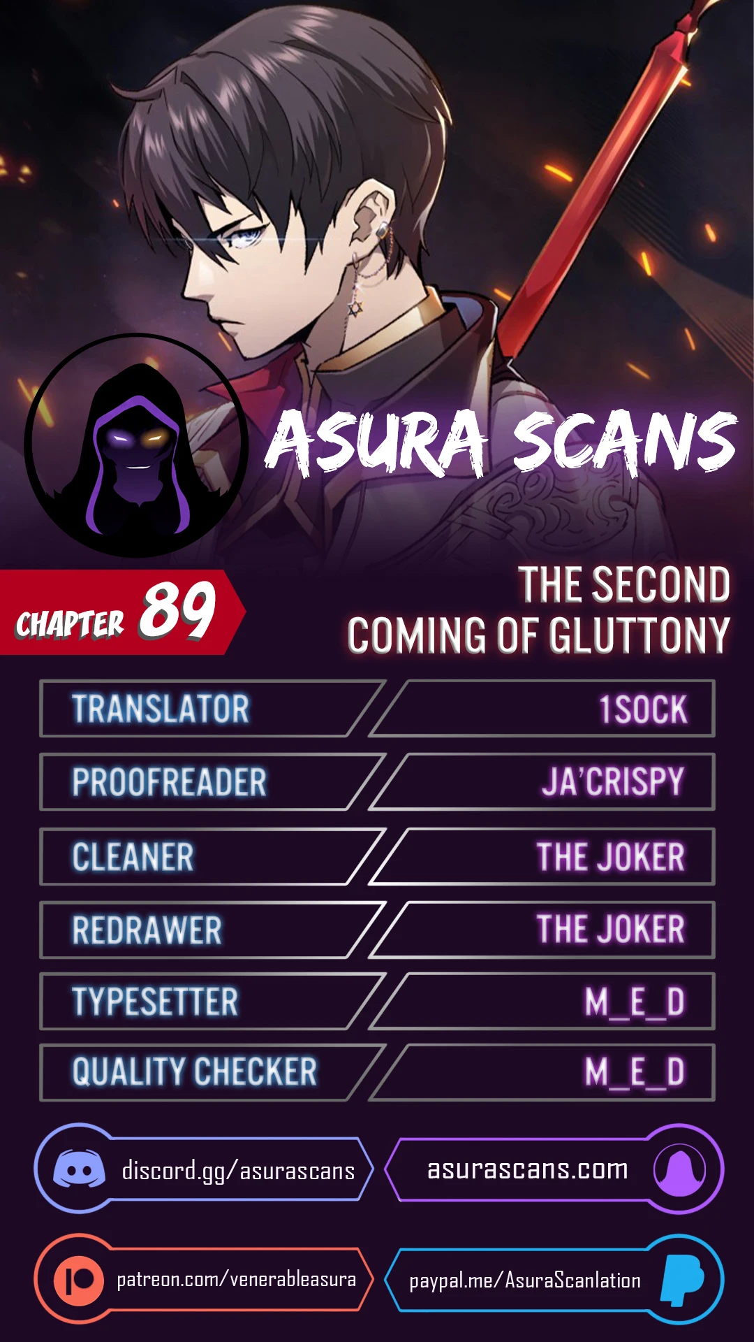 The Second Coming of Gluttony Chapter 89 — Page 1