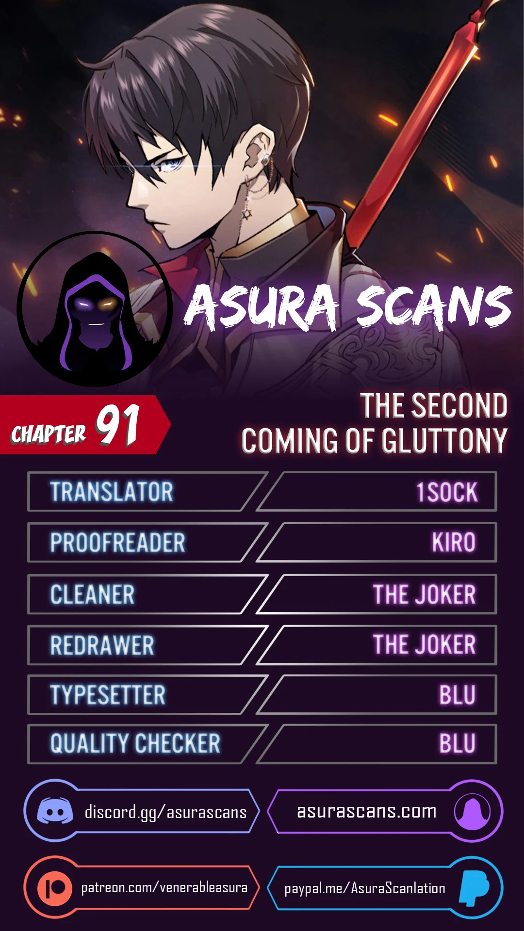 The Second Coming of Gluttony Chapter 91 — Page 1