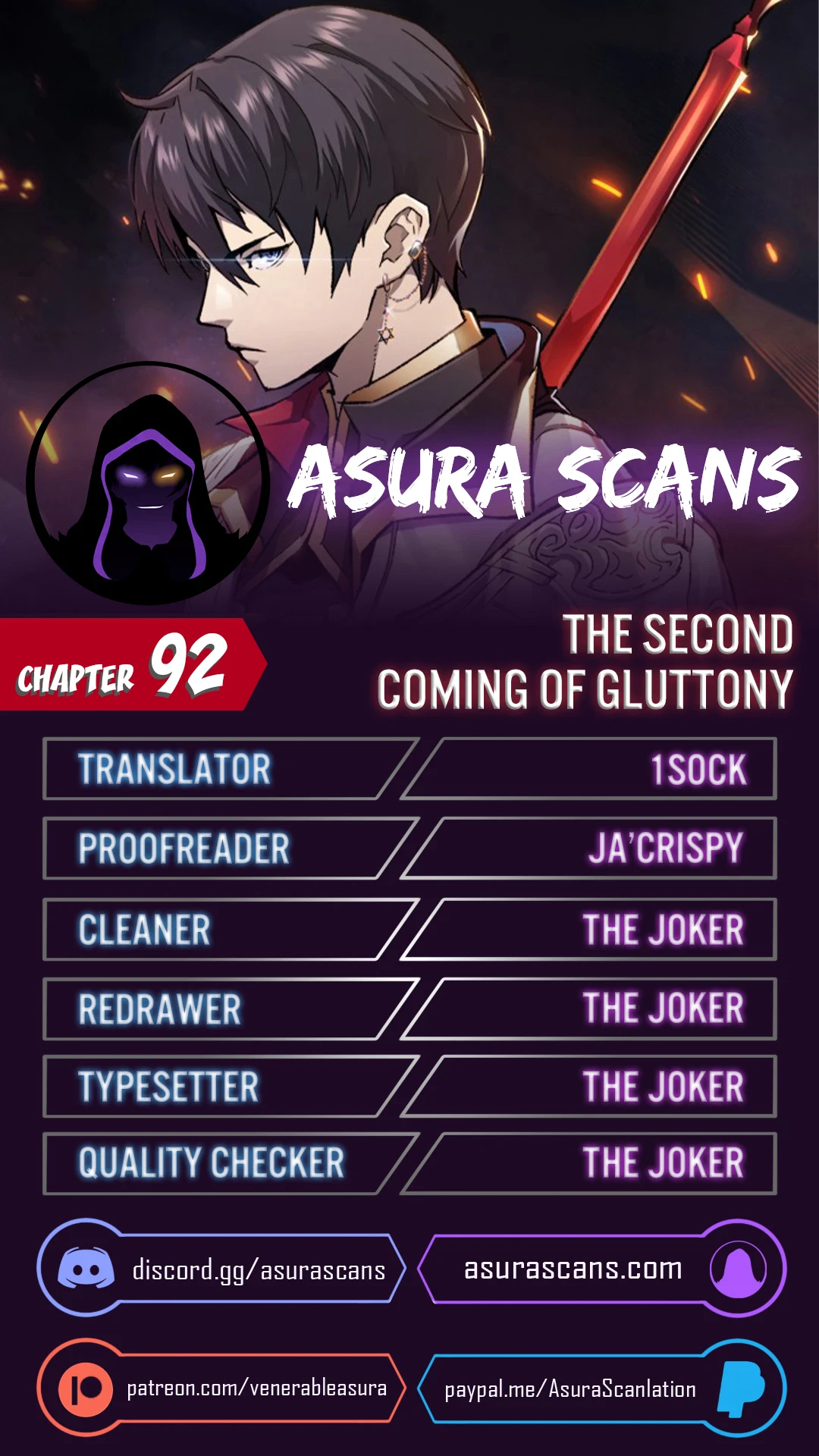 The Second Coming of Gluttony Chapter 92 — Page 1