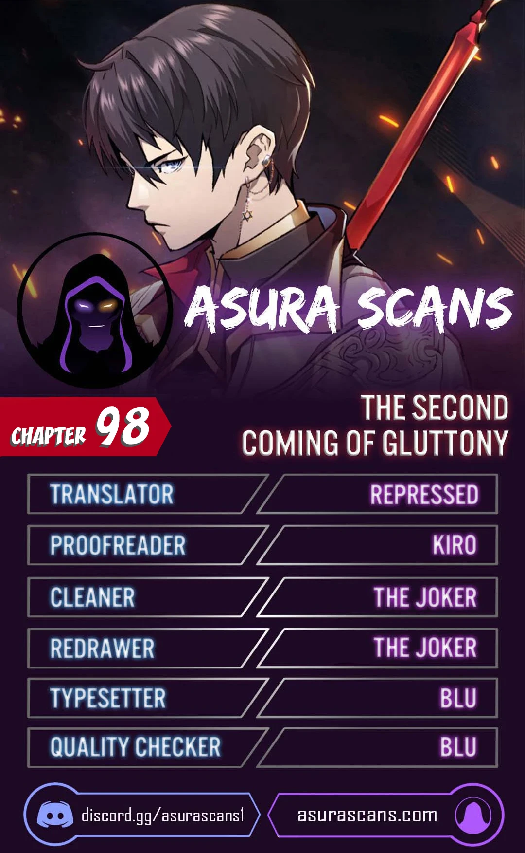 The Second Coming of Gluttony Chapter 98 — Page 1