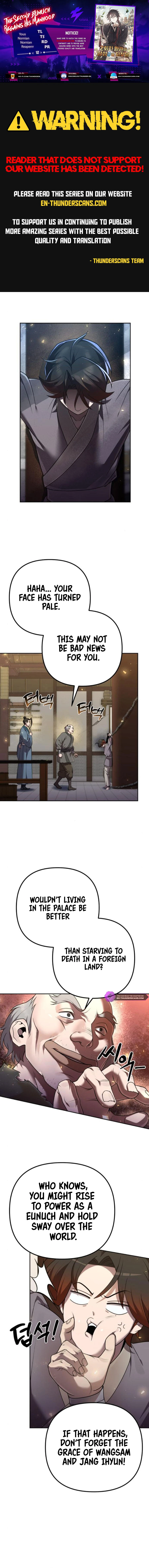 The Second Eunuch Regains His Manhood Chapter 12 — Page 1