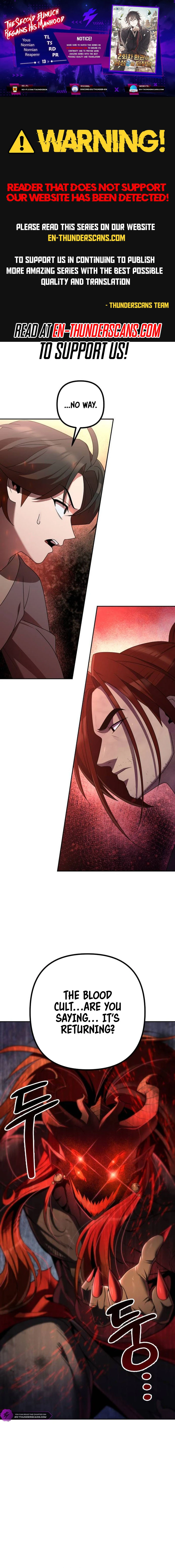 The Second Eunuch Regains His Manhood Chapter 13 — Page 1
