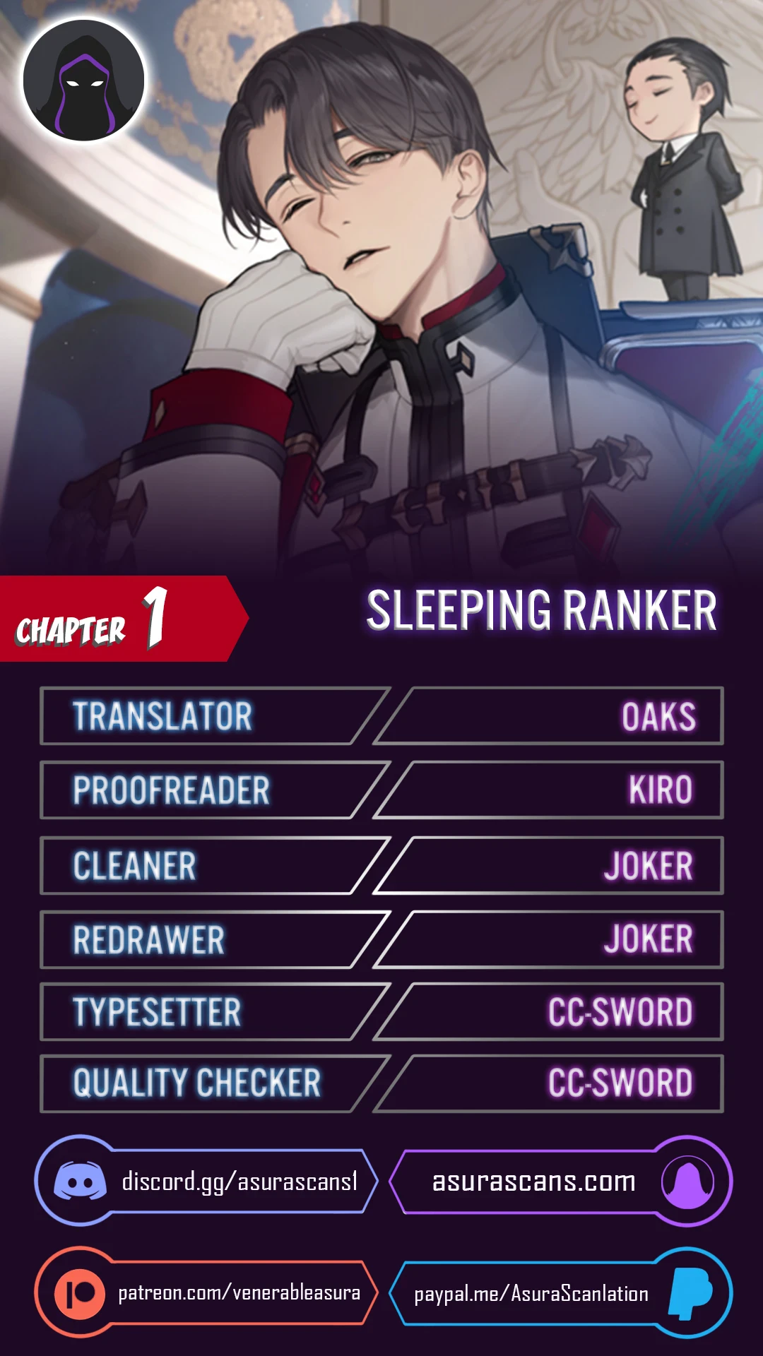 The Slumbering Ranker Chapter 1 — Page 1