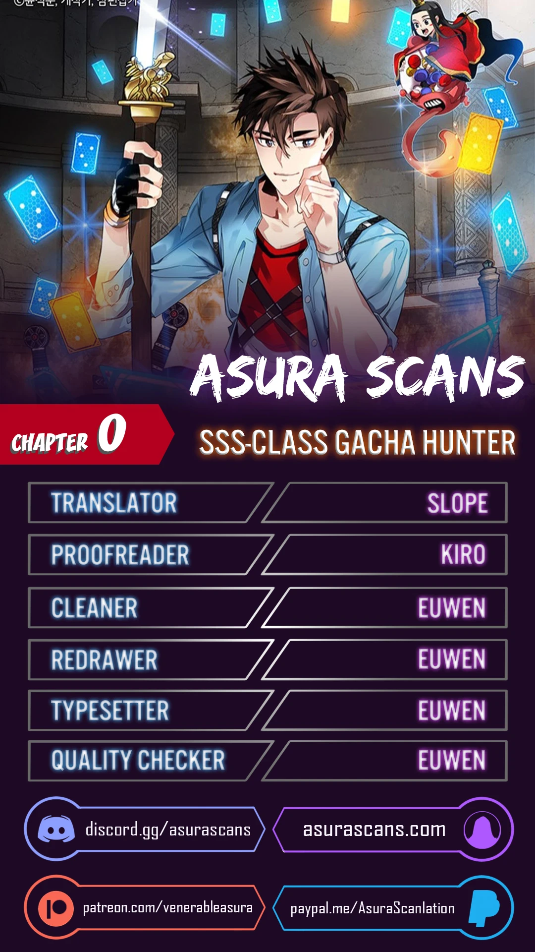 The SSS-Rank Hunter's Lucky Draw Chapter 0 — Page 1