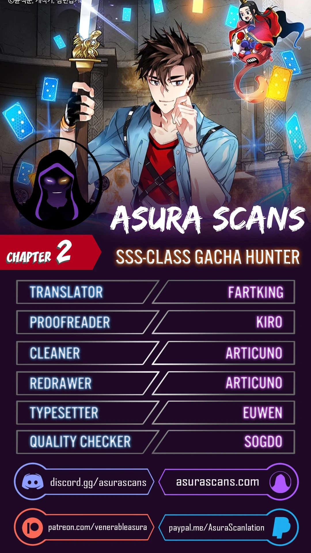 The SSS-Rank Hunter's Lucky Draw Chapter 2 — Page 1