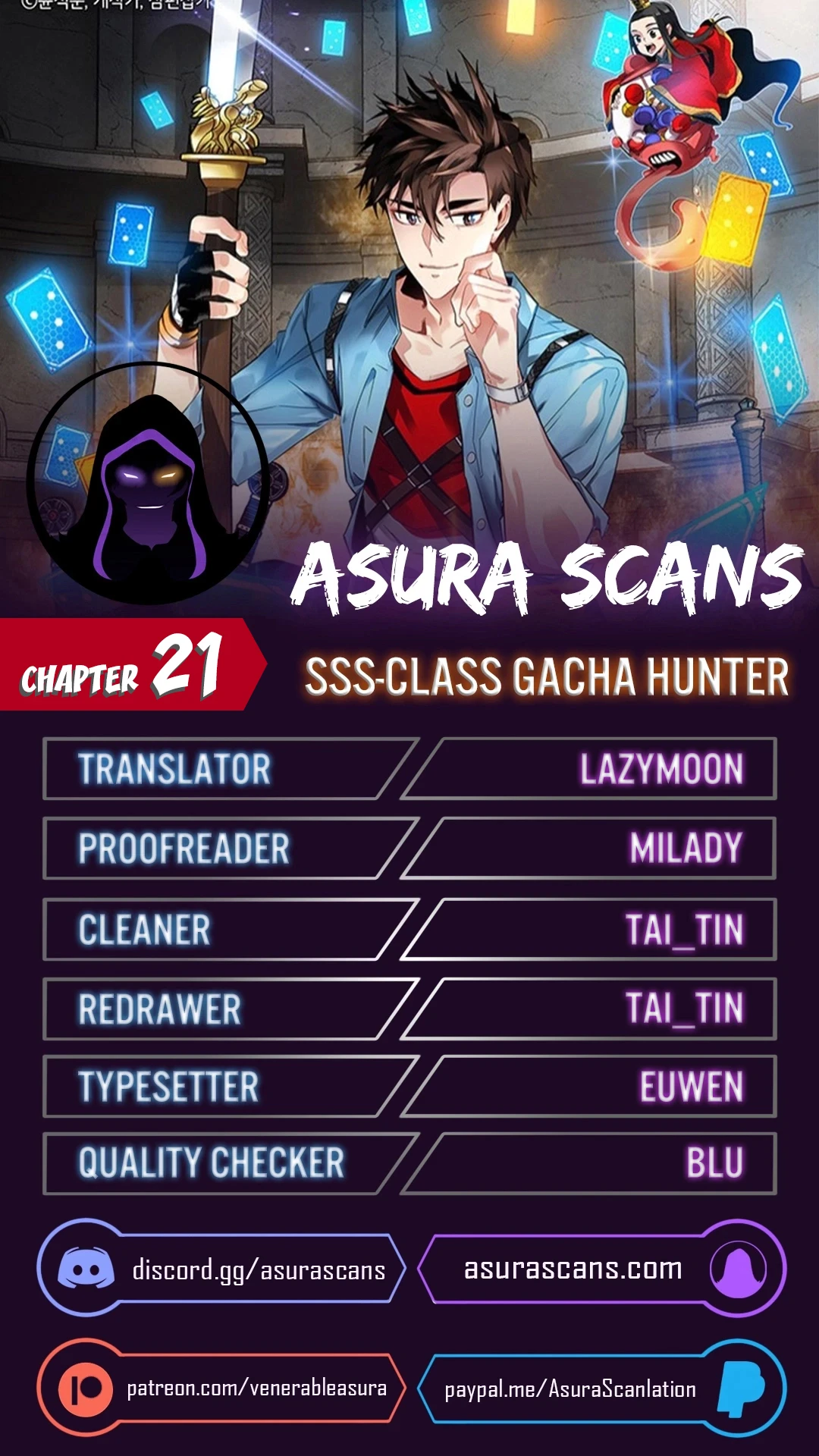 The SSS-Rank Hunter's Lucky Draw Chapter 21 — Page 1