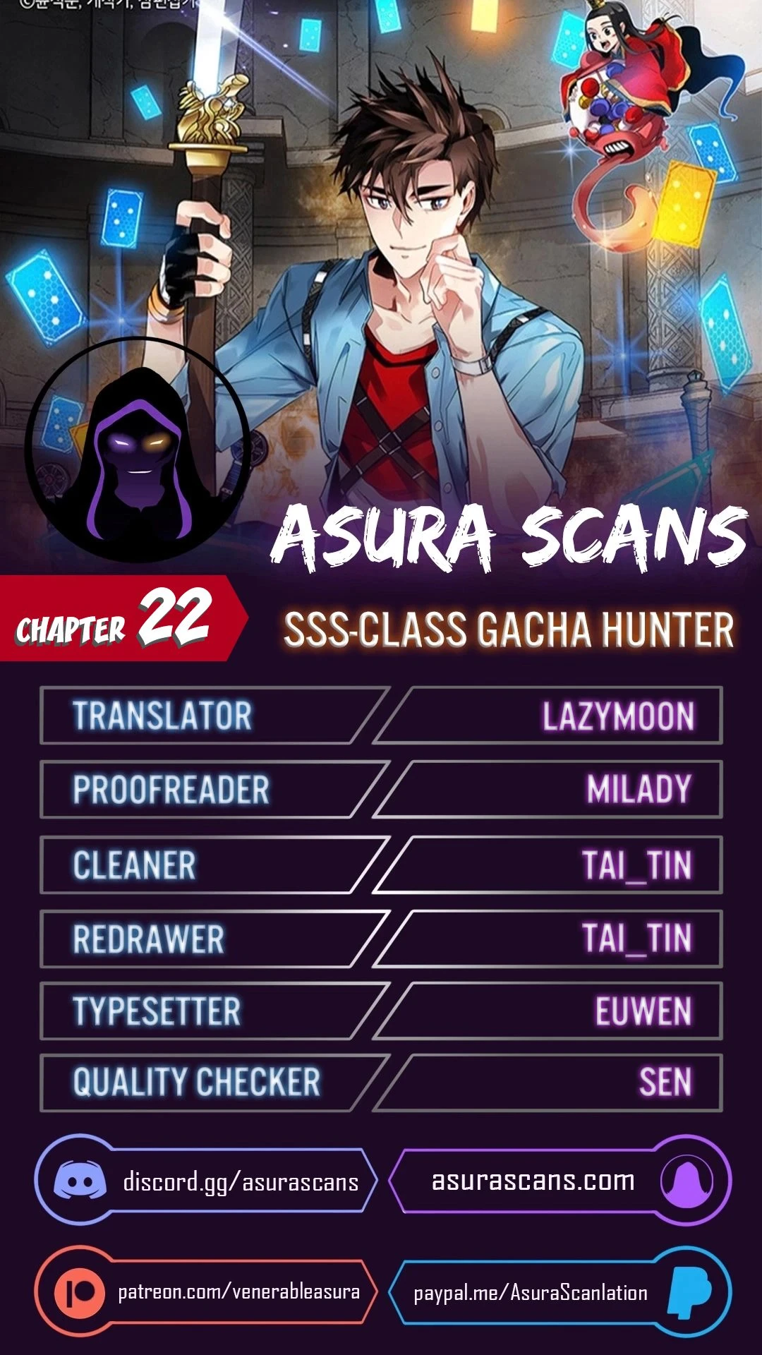The SSS-Rank Hunter's Lucky Draw Chapter 22 — Page 1