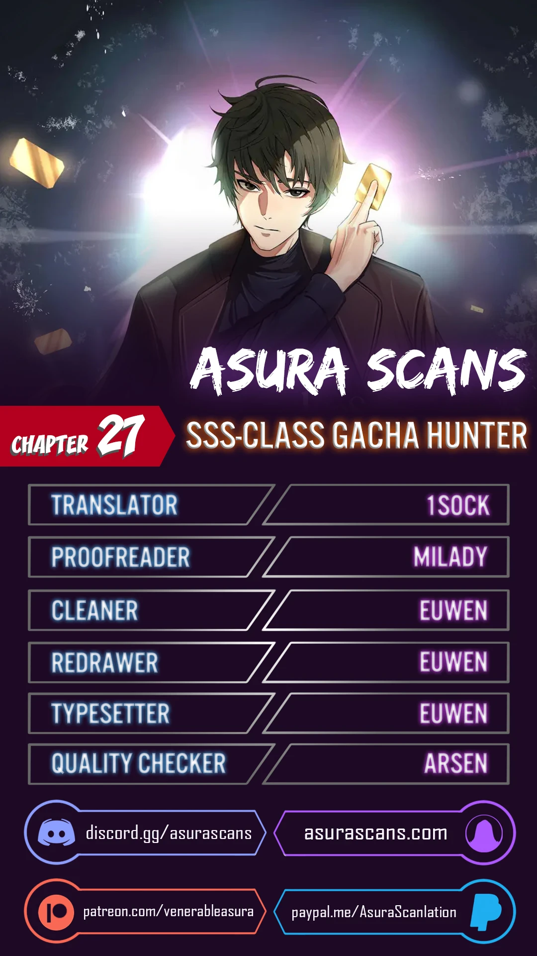The SSS-Rank Hunter's Lucky Draw Chapter 27 — Page 1