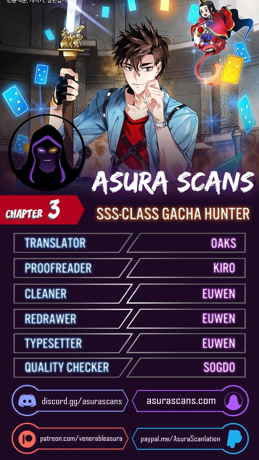 The SSS-Rank Hunter's Lucky Draw Chapter 3 — Page 1