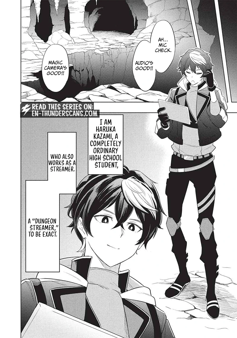 The Strongest Dungeon Streamer! Suddenly transported back to the world of 10 years ago, I’m starting over from scratch! Chapter 1 — Page 2