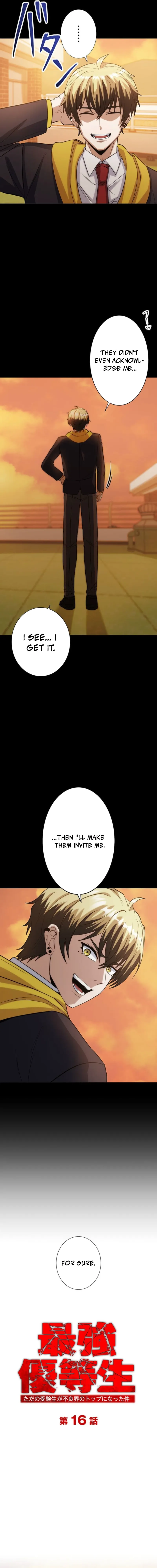 The Strongest Honor Student: How a Regular Examinee Became the Boss of the Delinquents Chapter 16 — Page 7