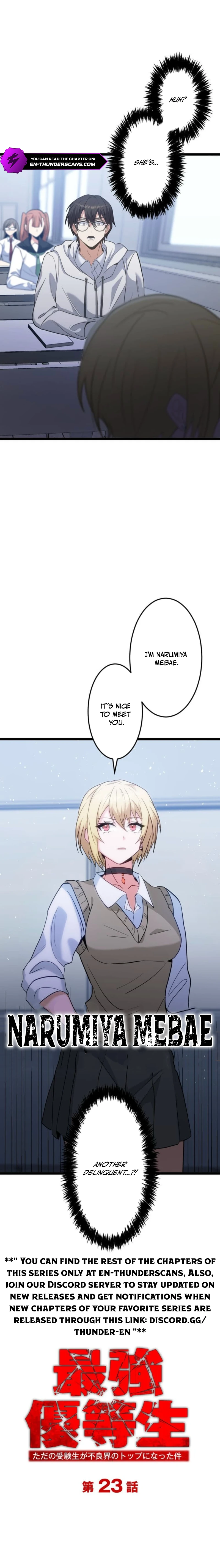 The Strongest Honor Student: How a Regular Examinee Became the Boss of the Delinquents Chapter 23 — Page 11