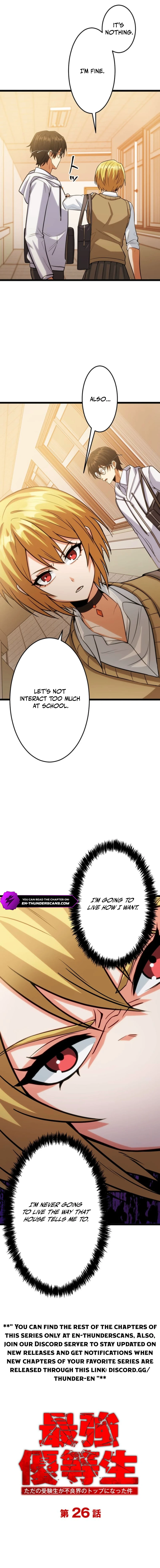 The Strongest Honor Student: How a Regular Examinee Became the Boss of the Delinquents Chapter 26 — Page 10