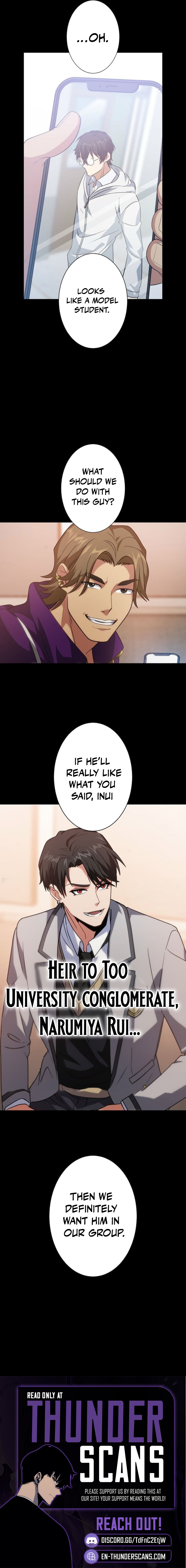 The Strongest Honor Student: How a Regular Examinee Became the Boss of the Delinquents Chapter 5 — Page 13