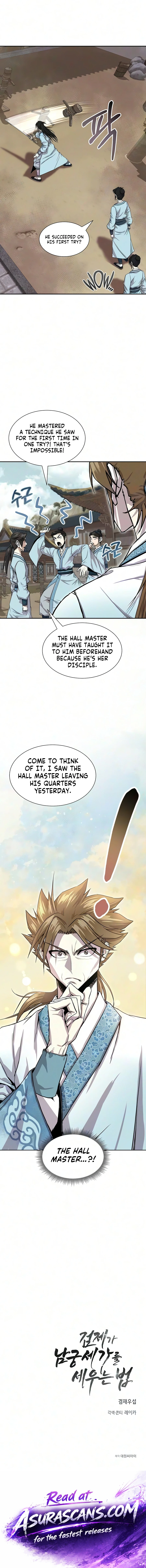 The Sword Emperor's Path to Namgung Chapter 9 — Page 21