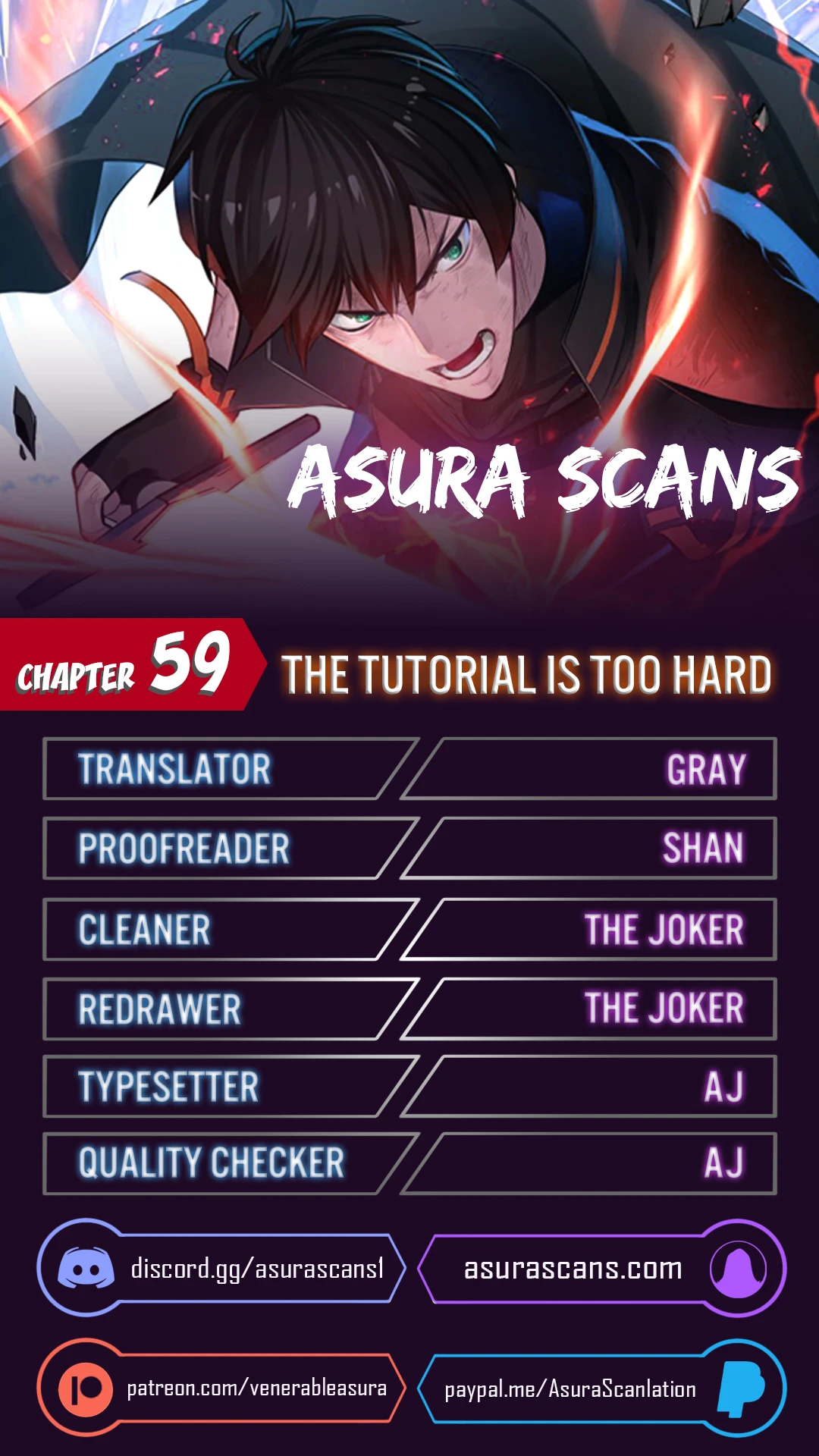 The Tutorial Is Too Tough! Chapter 59 — Page 1