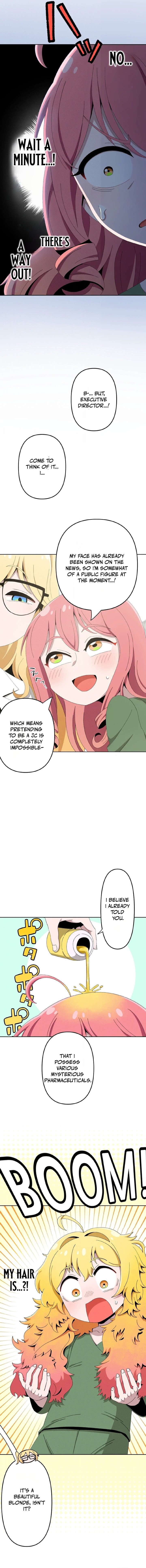 The Twin-Tailed President of the Girlification Research Lab Chapter 11 — Page 10