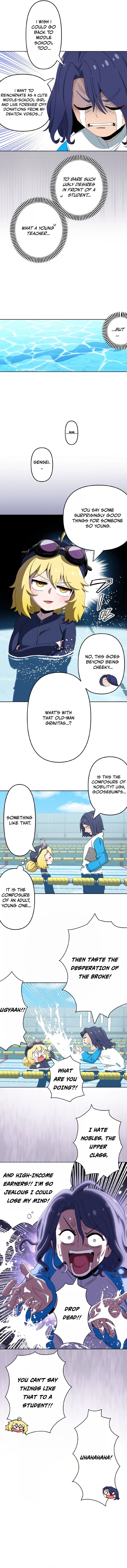 The Twin-Tailed President of the Girlification Research Lab Chapter 13 — Page 8