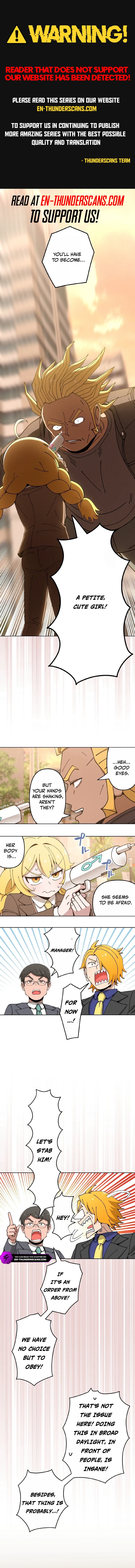 The Twin-Tailed President of the Girlification Research Lab Chapter 21 — Page 1