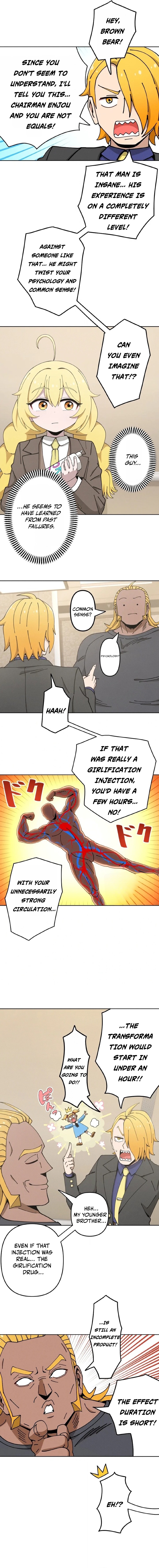 The Twin-Tailed President of the Girlification Research Lab Chapter 21 — Page 5