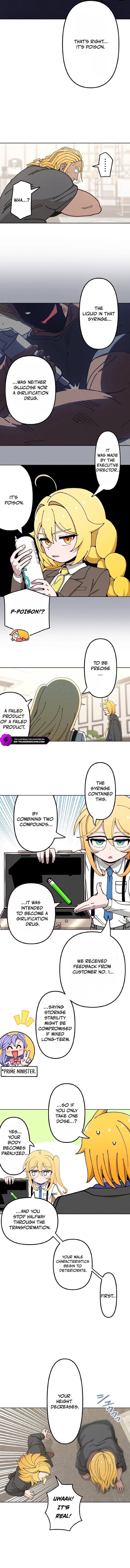 The Twin-Tailed President of the Girlification Research Lab Chapter 21 — Page 10
