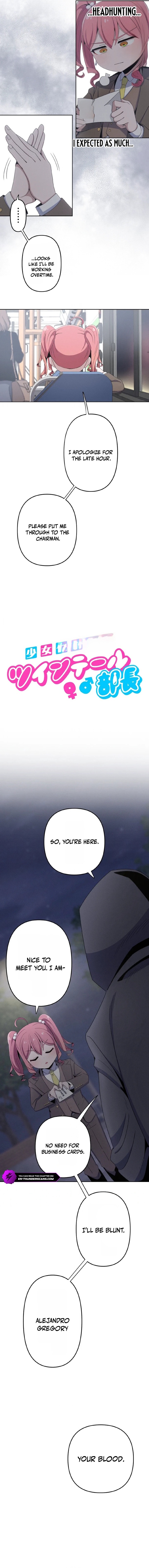 The Twin-Tailed President of the Girlification Research Lab Chapter 5 — Page 3