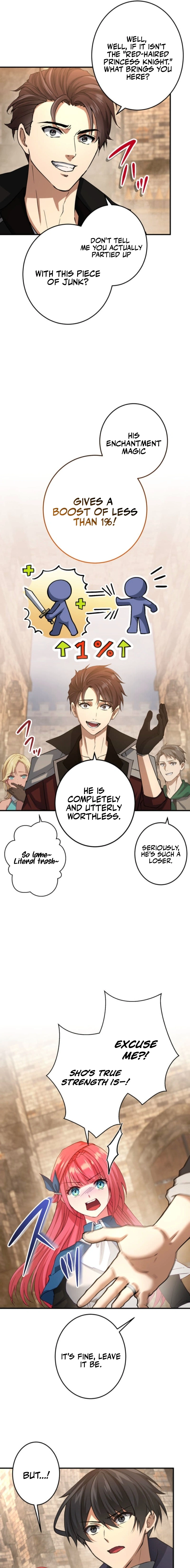 The Ultimate Enchanter: Rising from the Weakest After Making a Contract with a Goddess Chapter 8 — Page 17