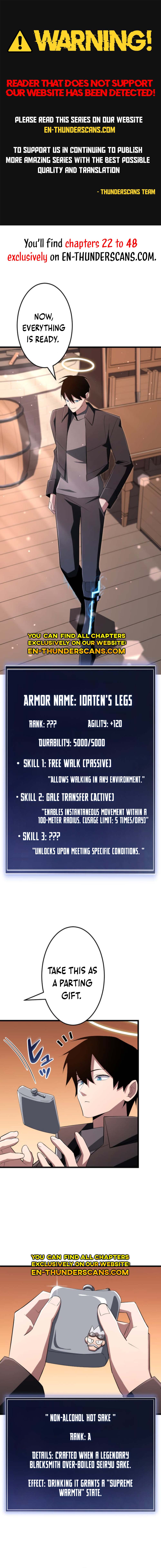 The Unparalleled Hidden Rank Equipment Chapter 22 — Page 1