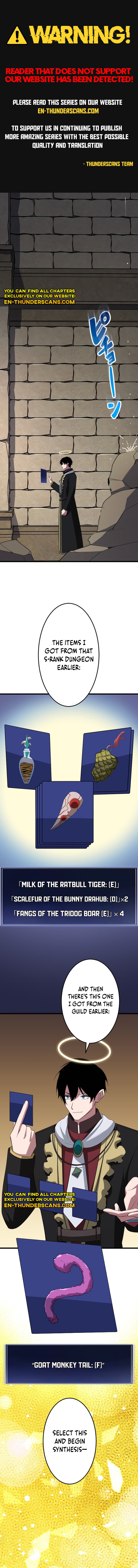 The Unparalleled Hidden Rank Equipment Chapter 66 — Page 1