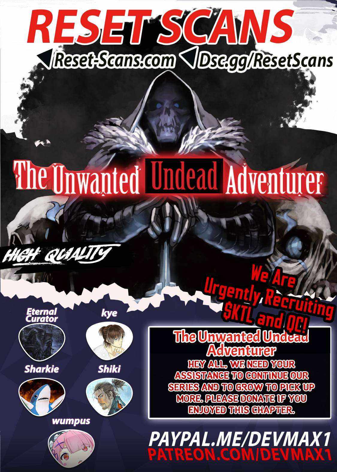 The Unwanted Immortal Adventurer Chapter 33 — Page 1