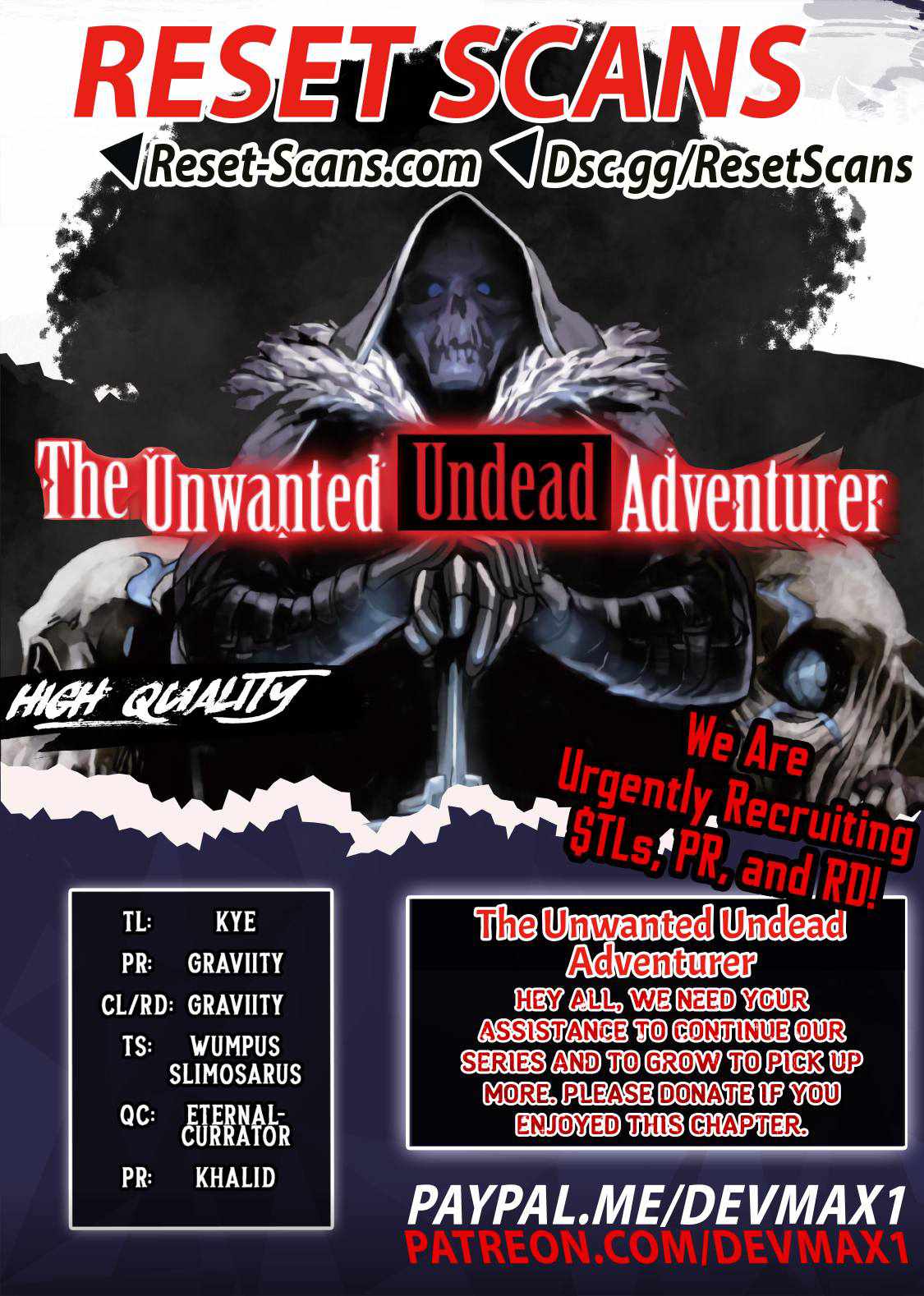 The Unwanted Immortal Adventurer Chapter 39 — Page 1