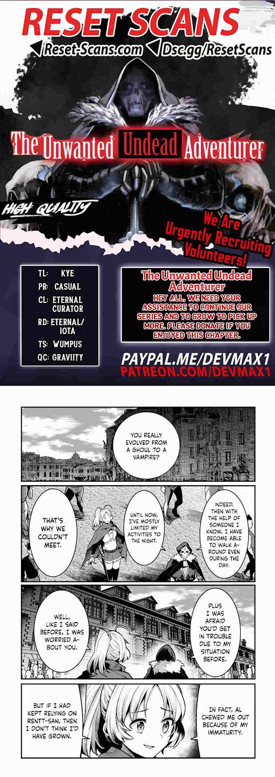 The Unwanted Immortal Adventurer Chapter 40.3 — Page 1