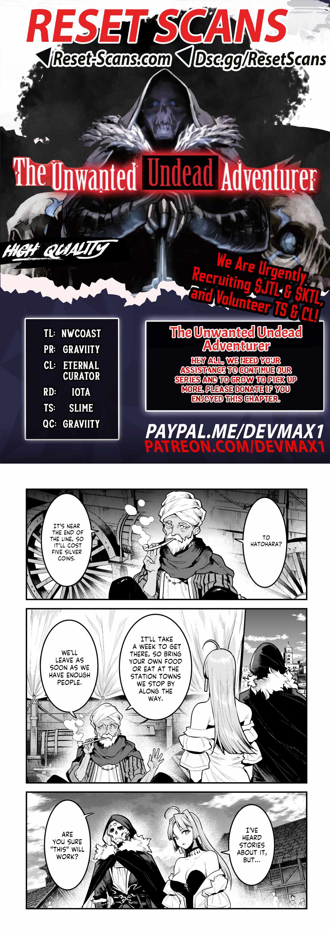 The Unwanted Immortal Adventurer Chapter 41.1 — Page 1